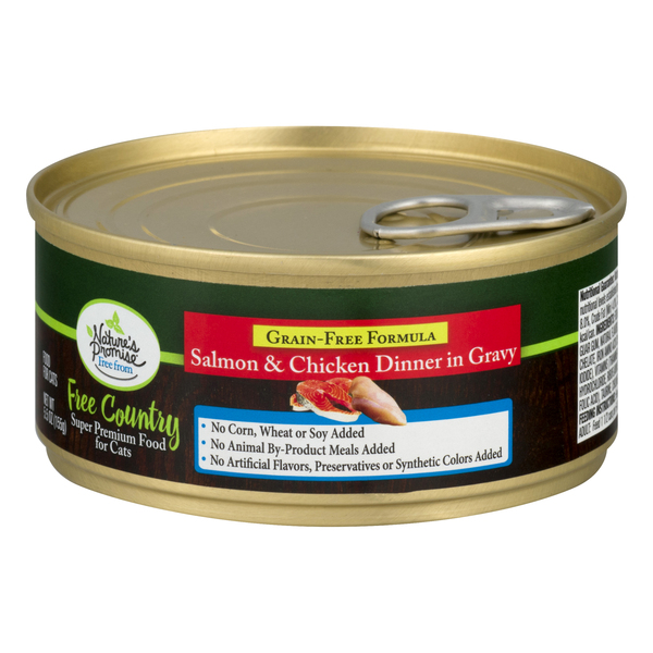 Nature s Promise Wet Cat Food Grain Free Salmon Chicken 5.5 oz