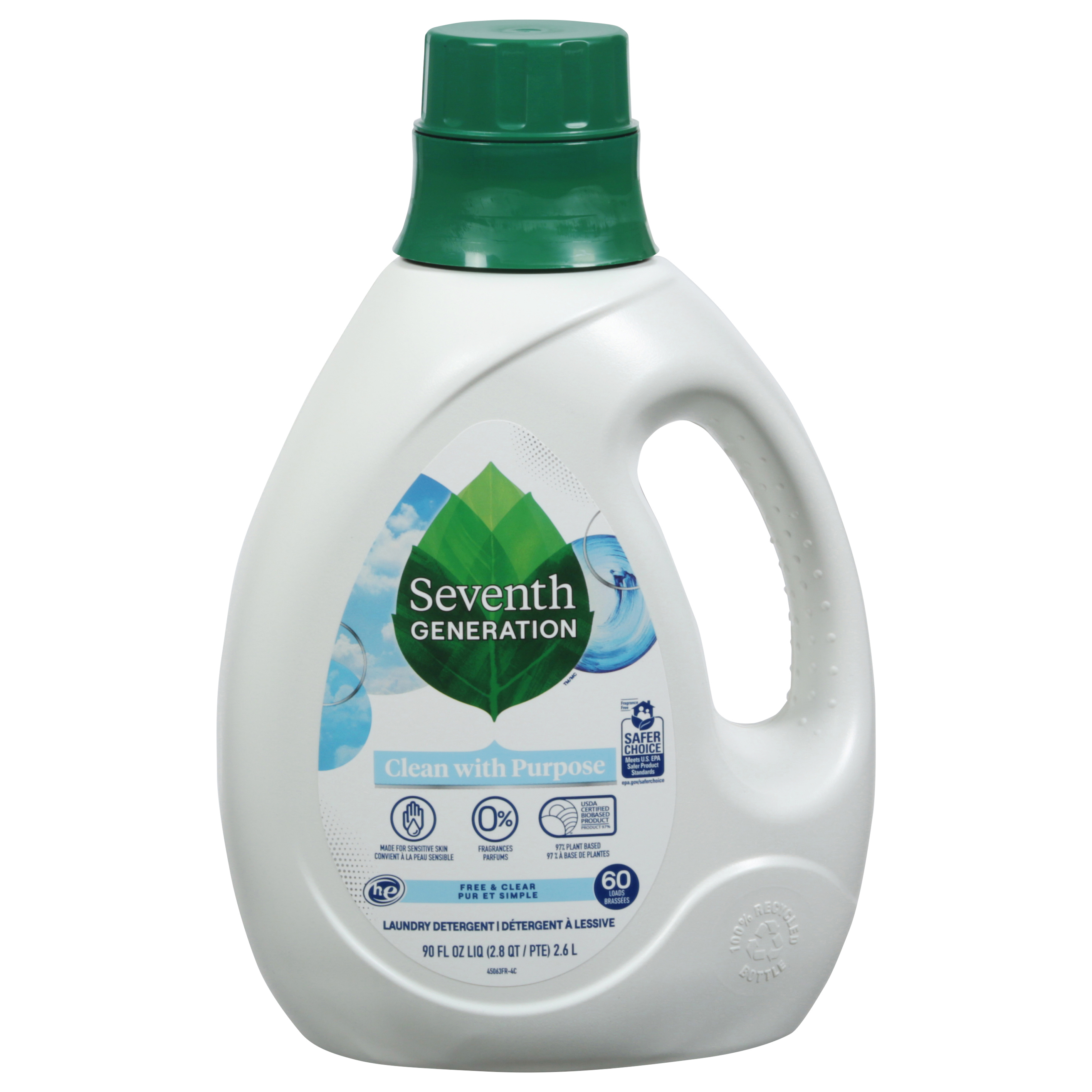 Seventh Generation Dish Soap Liquid Free & Clear