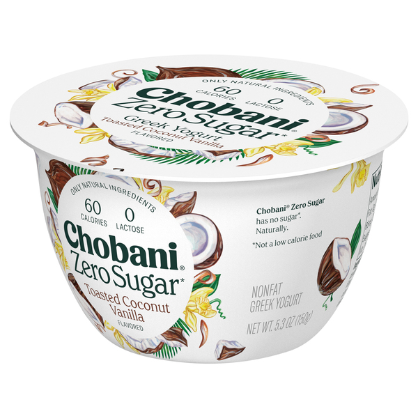 Chobani Yogurt, Greek, Low Fat, Coconut, Blended 5.3 Oz