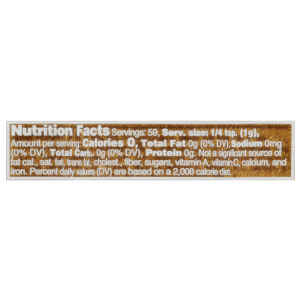 Nutritional Panel