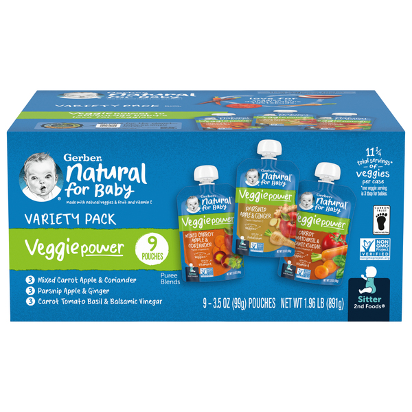 Gerber outlet recyclable pouch