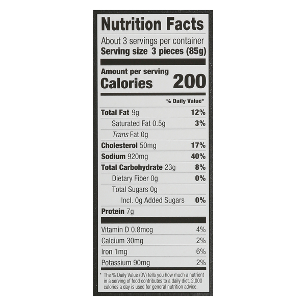 Nutritional Panel