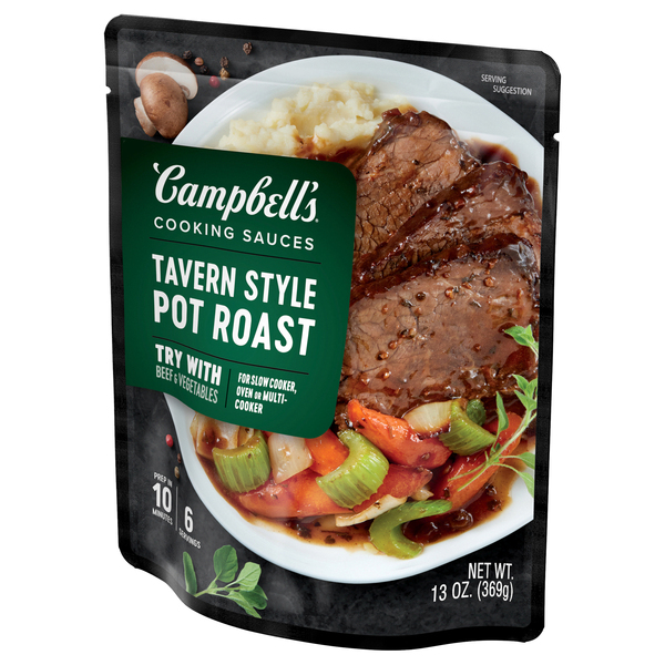 Campbell s Cooking Sauces Tavern Style Pot Roast Try w Beef
