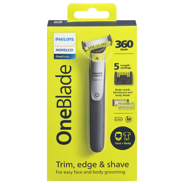Norelco One Blade 360 Blade Face & Body Trimmer - 1 ct pkg
