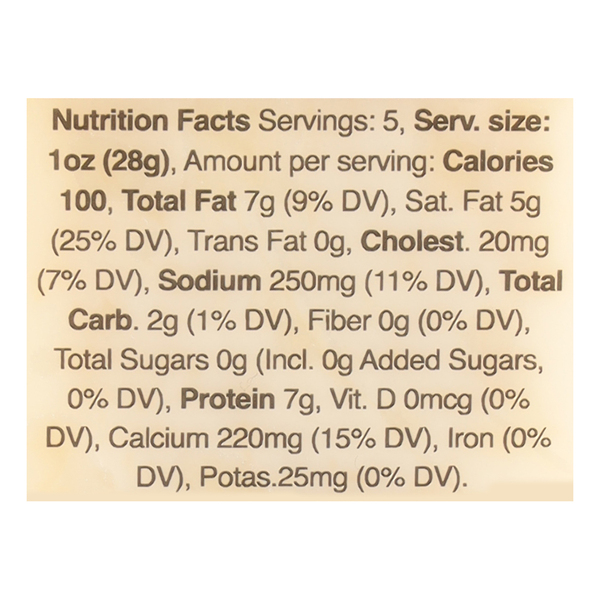 Nutritional Panel