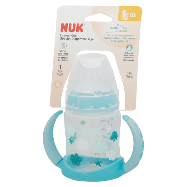NUK Learner Cup 6 m BPA Free 1 ea pkg Stop Shop