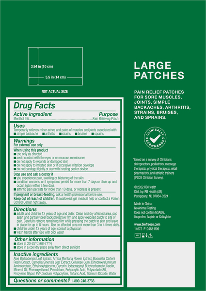 Back of Pack