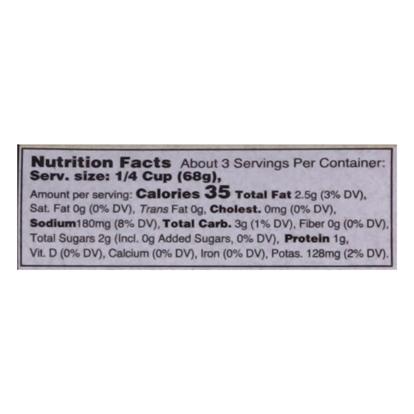 Nutritional Panel
