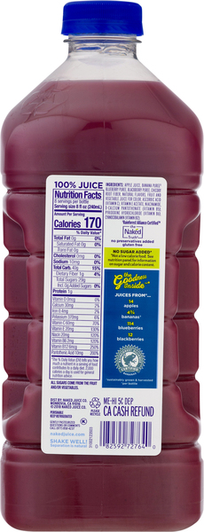 Naked Juice Smoothie Boosted Blue Machine - 64 Fl. Oz.