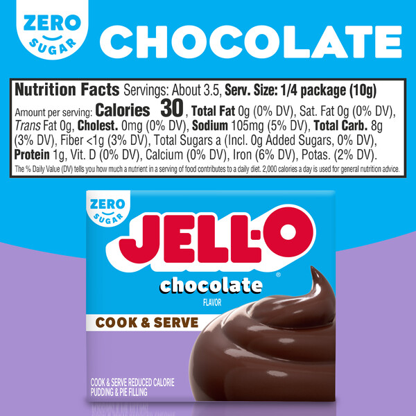 Jello chocolate fudge best sale cook and serve pudding