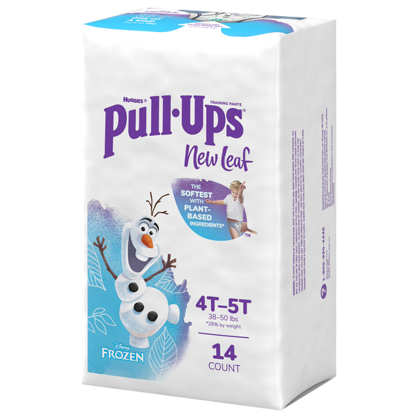 Pull-Ups New Leaf Boys' Potty Training Pants 4T-5T (38-50 lbs), 14 ct -  City Market
