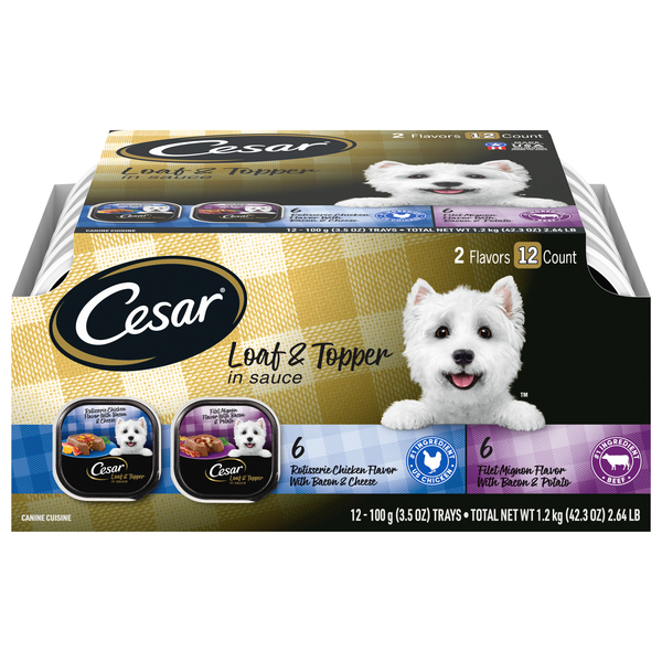 Cesar dog food 12 pack new arrivals