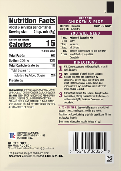 Back of Pack