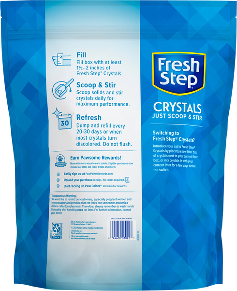 Fresh step litter scoop station top
