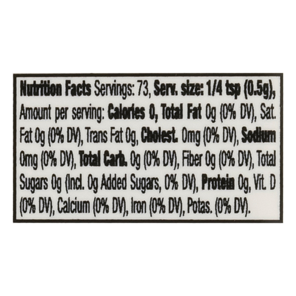 Nutritional Panel