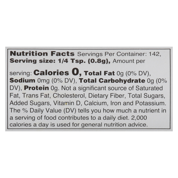 Nutritional Panel