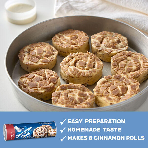 Pillsbury Cinnamon Rolls with Original Icing - 8 ct - 12.4 ...