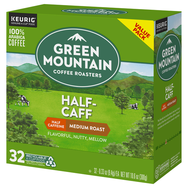 Green mountain half caff sale