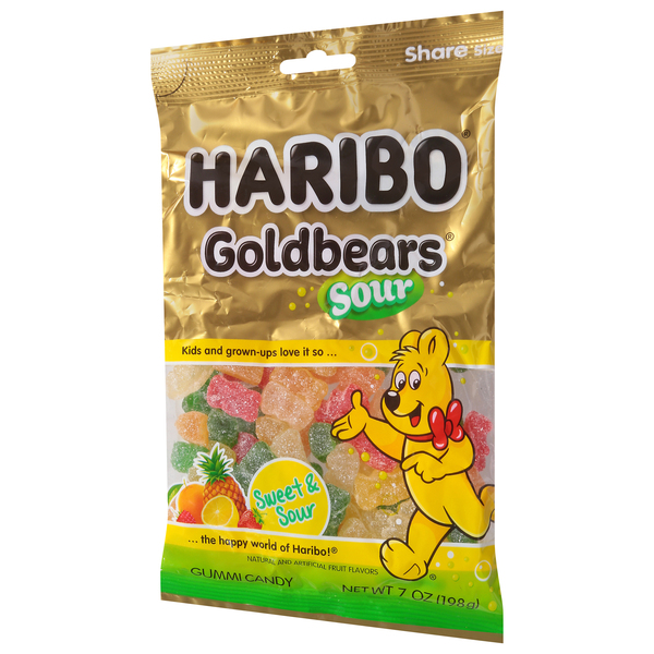 Haribo Gold-Bears Gummi Candy Orange, Strawberry, Pineapple, Lemon,  Raspberry