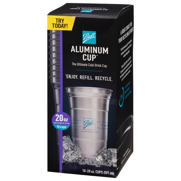 Shopmium  Ball Aluminum Cup