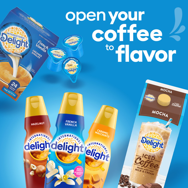 International Delight French Vanilla Flavored Coffee Creamer 1
