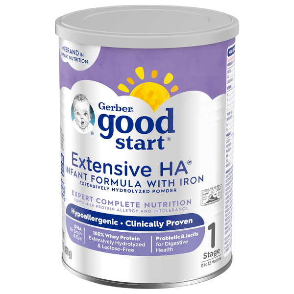 Gerber Good Start Extensive HA Infant Formula with Iron Powder