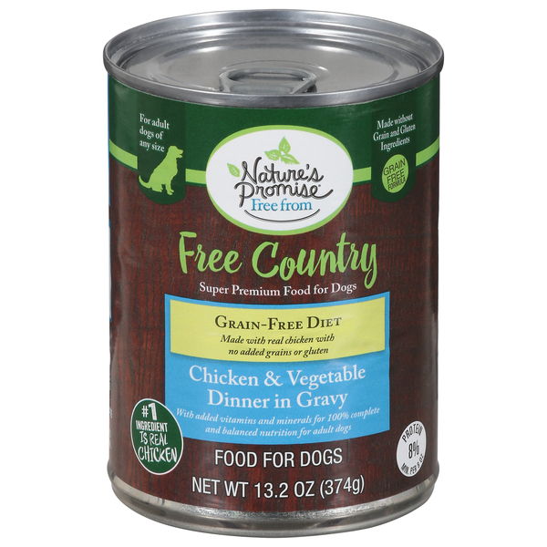 Nature's promise grain hot sale free dog food