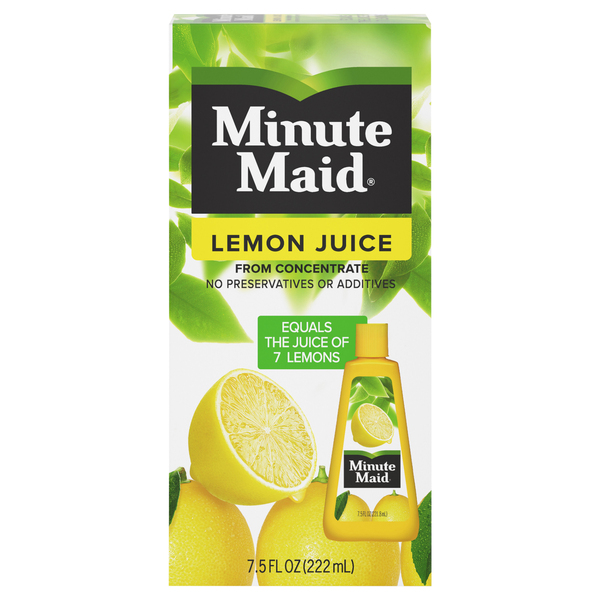 Minute Maid Premium 100 Pure Lemon Juice from Concentrate 7.5