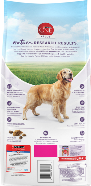 Purina vibrant maturity dog food outlet