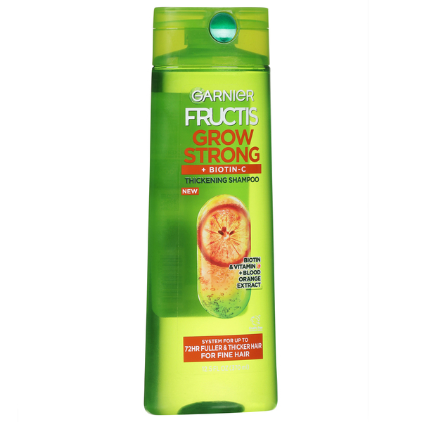 - | & Strong btl C Grow Stop 12.5 Garnier Biotin Shop Thickening + Fructis oz Shampoo