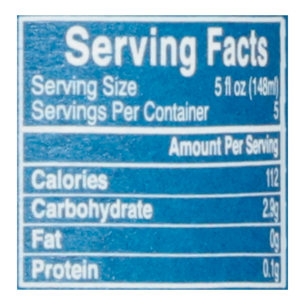 Nutritional Panel