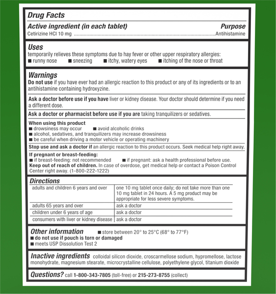 Back of Pack