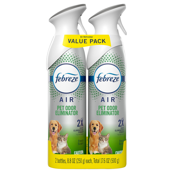 Febreze pet top odor eliminator spray