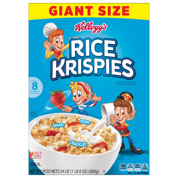 好きに oz 24 - Size Giant Cereal Krispies Rice Kellogg's box Giant | 米・雑穀・粉類