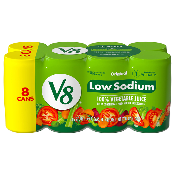V8 top green juice