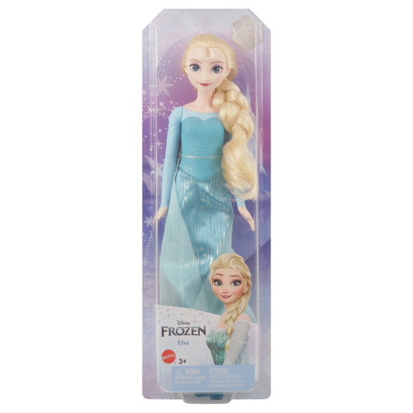 Mattel Disney Frozen Doll Elsa 1 ct pkg Giant
