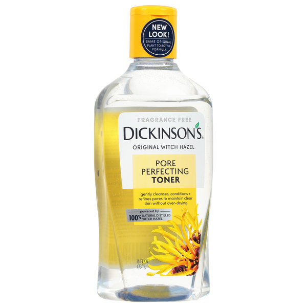 Dickinson's original witch hazel 2025 pore perfecting toner