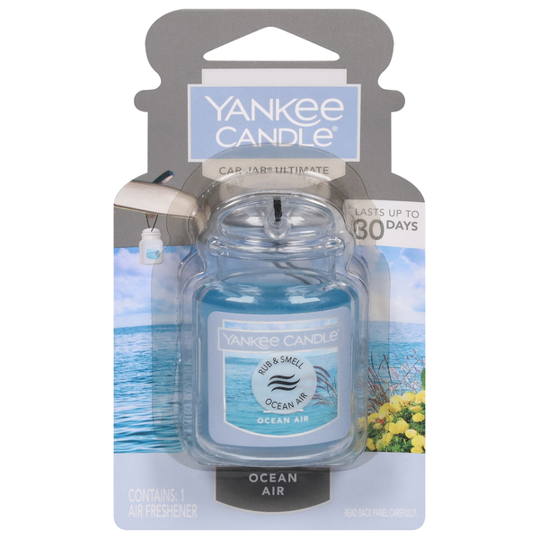 Yankee Candle Oean Air Car Jar Ultimate Air Freshener - 1 ct pkg