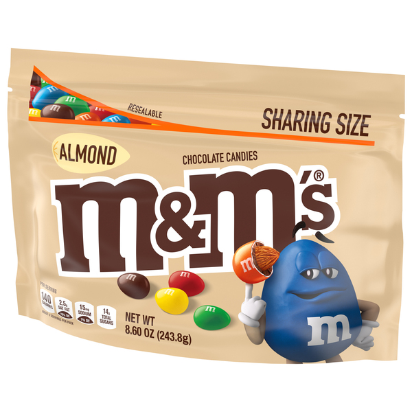 M&M's Chocolate Candies, Peanut - 10.7 oz bag