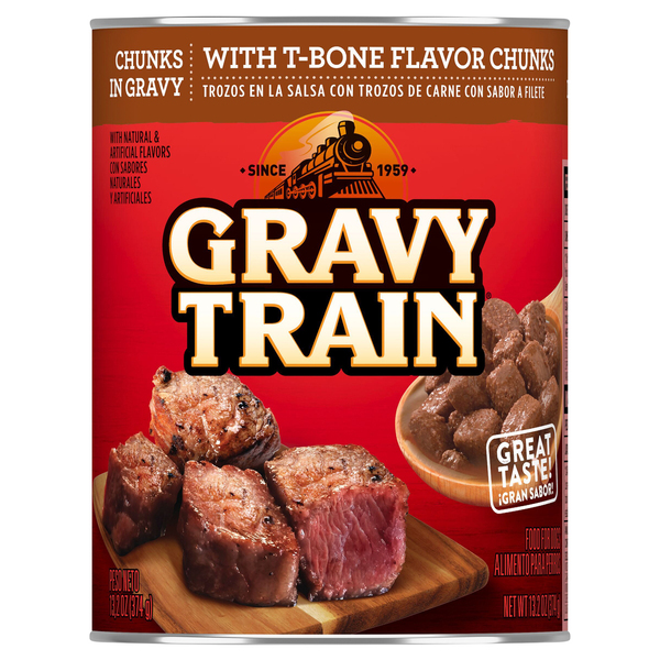 Gravy train wet dog clearance food