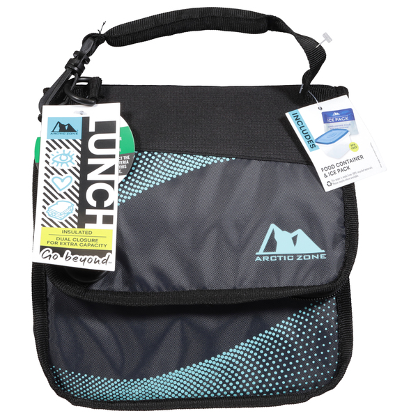 Arctic Zone Insulated Lunch Bag with Food Container And Ice Pack BPA Free 1 ct pkg Giant
