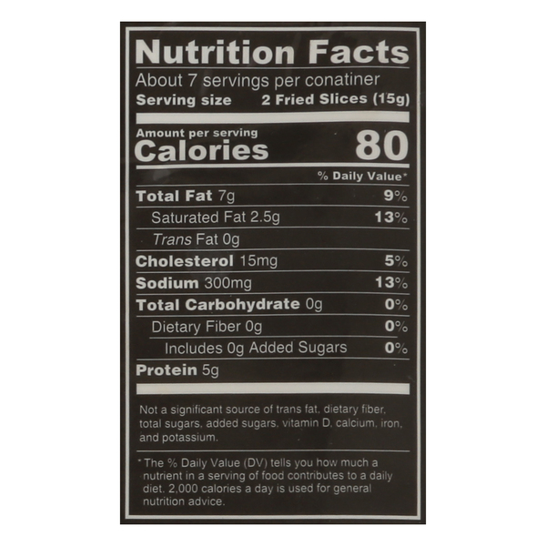 Nutritional Panel