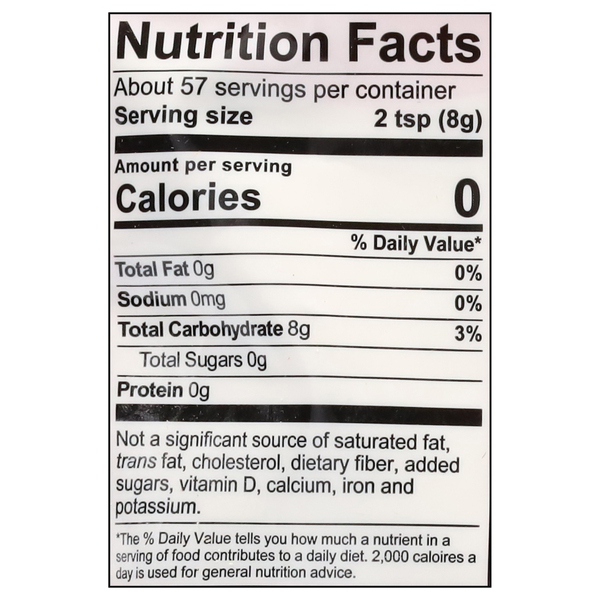 Nutritional Panel