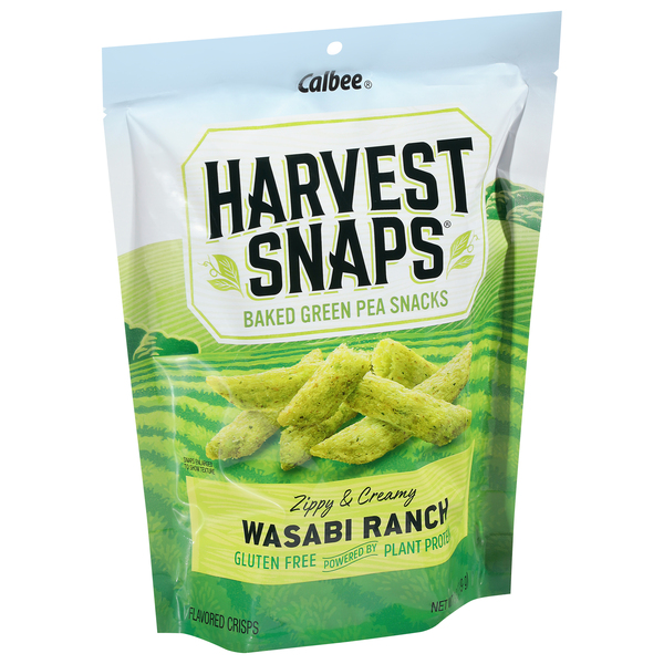 Harvest Snaps Green Pea Snack Crisps, Caesar - 3.3 oz