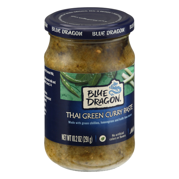 Blue Dragon Thai Green Curry Paste 10.2 oz jar Stop Shop
