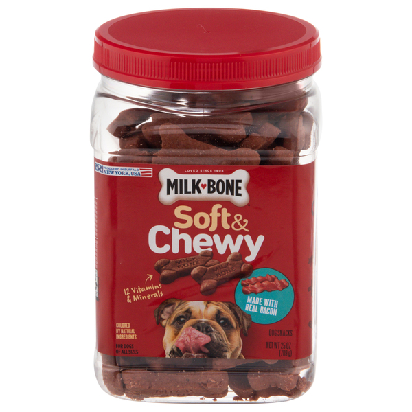 Milk bone chewy chicken treats deals