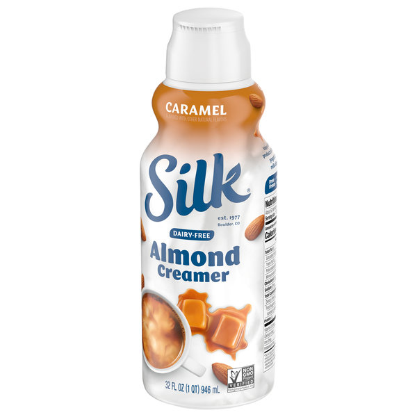 Silk® Dairy-Free Caramel Flavored Almond Creamer, 32 fl oz - Gerbes Super  Markets