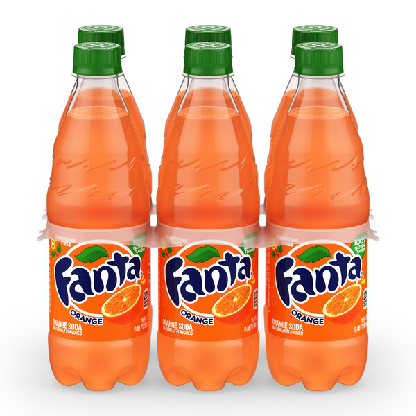Fanta Orange Soda - 20 fl oz Bottle