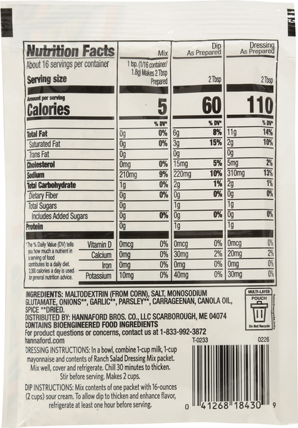 Back of Pack