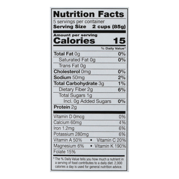 Nutritional Panel